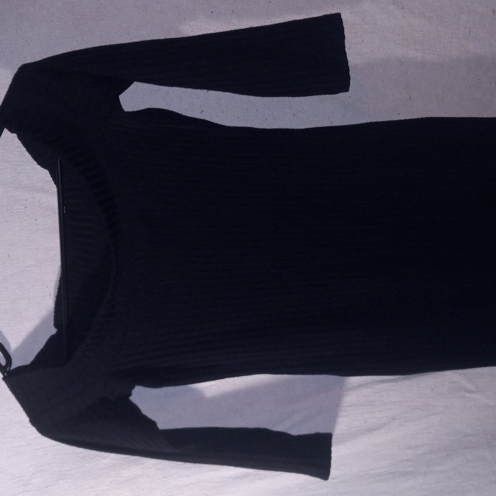 Hot Kiss Ribbed off- shoulder bodycon sweater dress - Picture 6 of 7